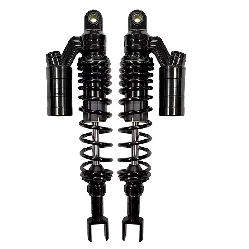 New for RFY 400mm Motorcycle Shock Absorber with Damping Adjustment for  MAX300 350 NSS250 Maxsym Motorcycles
