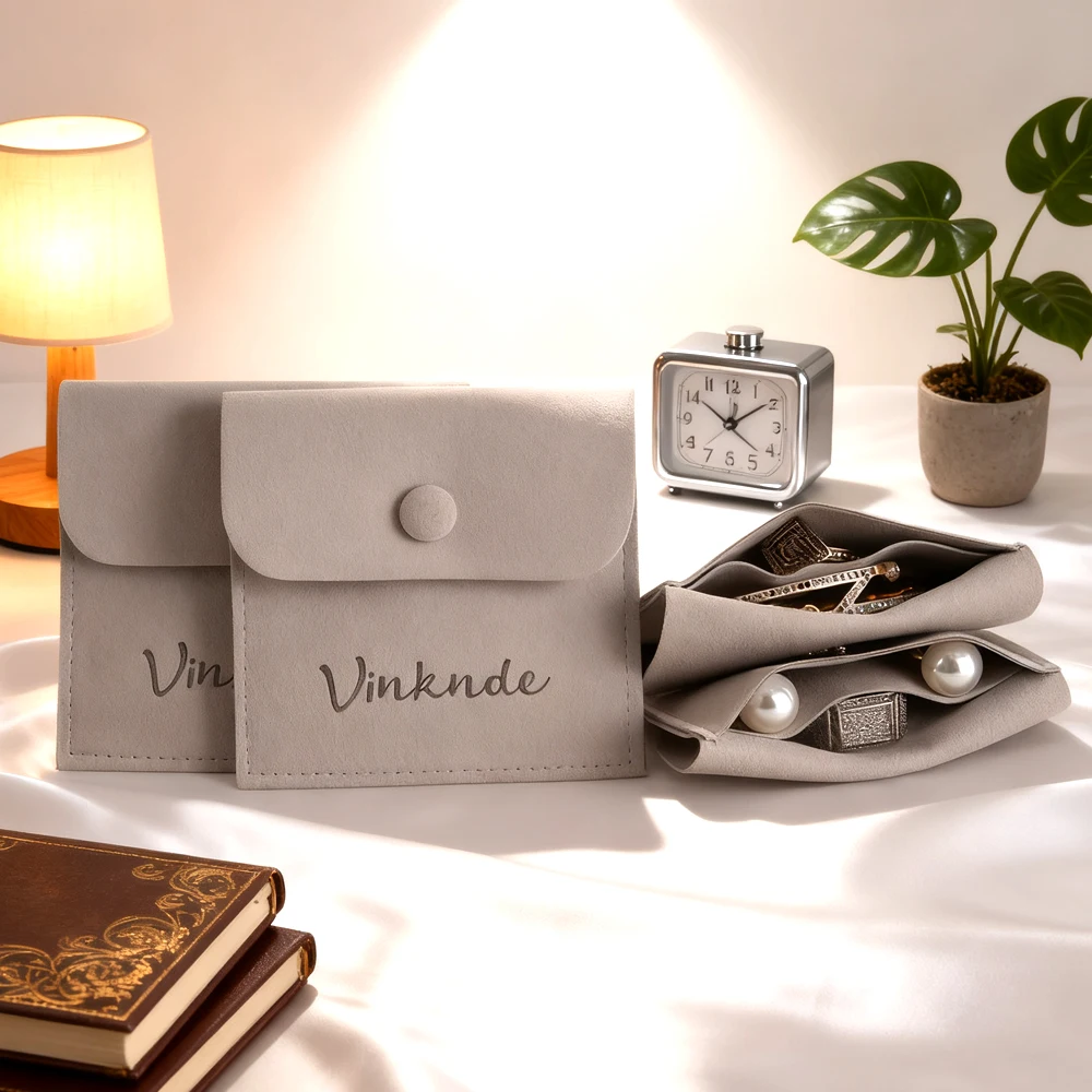 

100 упаковок, 12x12 см, сумка для хранения ювелирных изделий, кнопка-защелка, Velboa, пылезащитный чехол для колец, серег, ожерелий, браслетов, мешок с индивидуальным логотипом