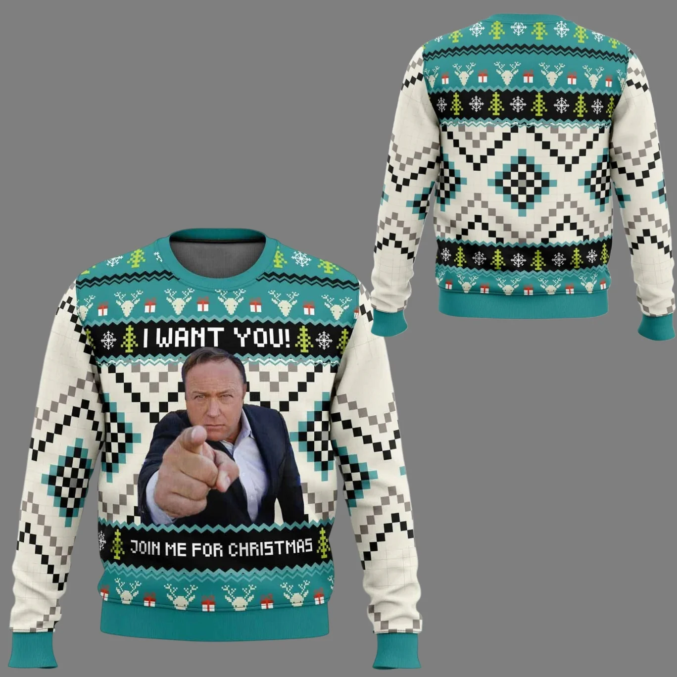 جديد في نهاية المطاف السم ماستر سترة قبيحة الأسرة حفلة عيد الميلاد هوديي حجم كبير الرجال والنساء الخريف/الشتاء هوديي هدية