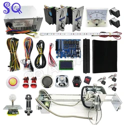 71CM Stainless Gantry Vending MT LCD PCB Crane Machine Full Kit Doll Crane Game PCB Coin Acceptor Reward For Build Claw Machine