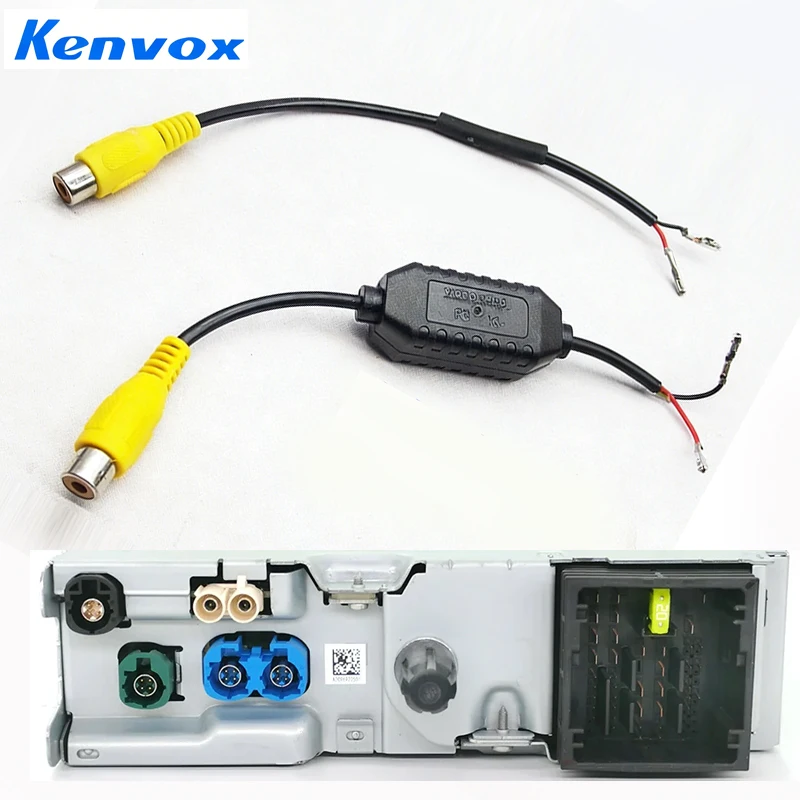 For Citroen Peugeot Install Rear Camera Original Car Screen Connection Wire Conversion Pin / RCA Interface Is Converted Into Pin