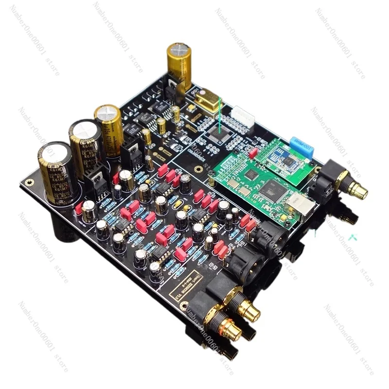 For HIFI ES9038 PRO DAC decoder with Amanero usb iis digital interface Bluetooth 5.0 CSR8675