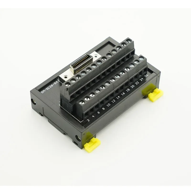 Клеммные колодки для сервоприводов SCSI: SCSI14, SCSI20, SCSI26, SCSI36, SCSI50, SCSI68, SCSI80, SCSI100, релейные клеммные колодки