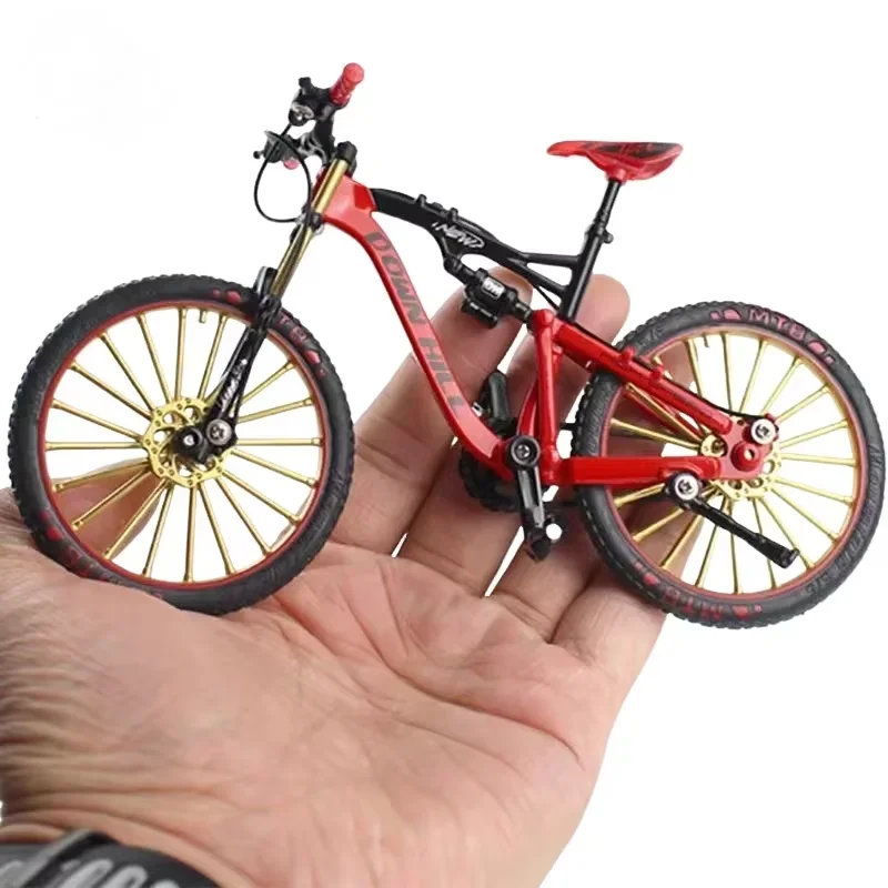 1/10 mini liga modelo de bicicleta corrida mountain bike cidade criativa crianças brinquedos coleção decoração para casa menino presentes aniversário
