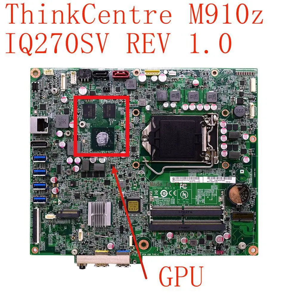 

Материнская плата все-в-одном для Lenovo ThinkCentre M910z IQ270SV IQ270SV REV 1,0 100% ТЕСТ ОК отправка