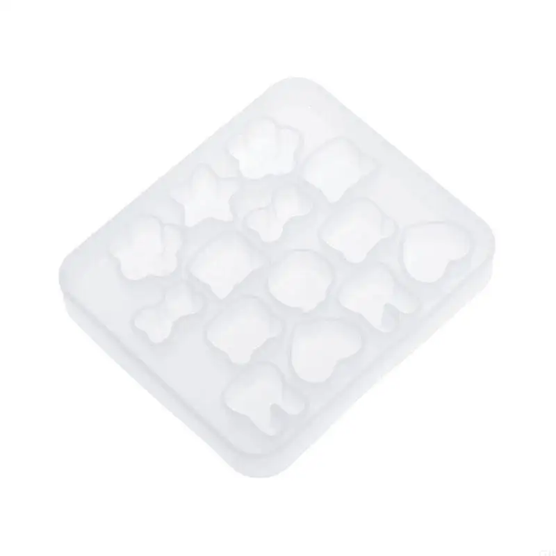  Star Heart Pendant Molds Epoxy Resin Molds DIY Jewelry Making Cake Decoration Silicone Molds