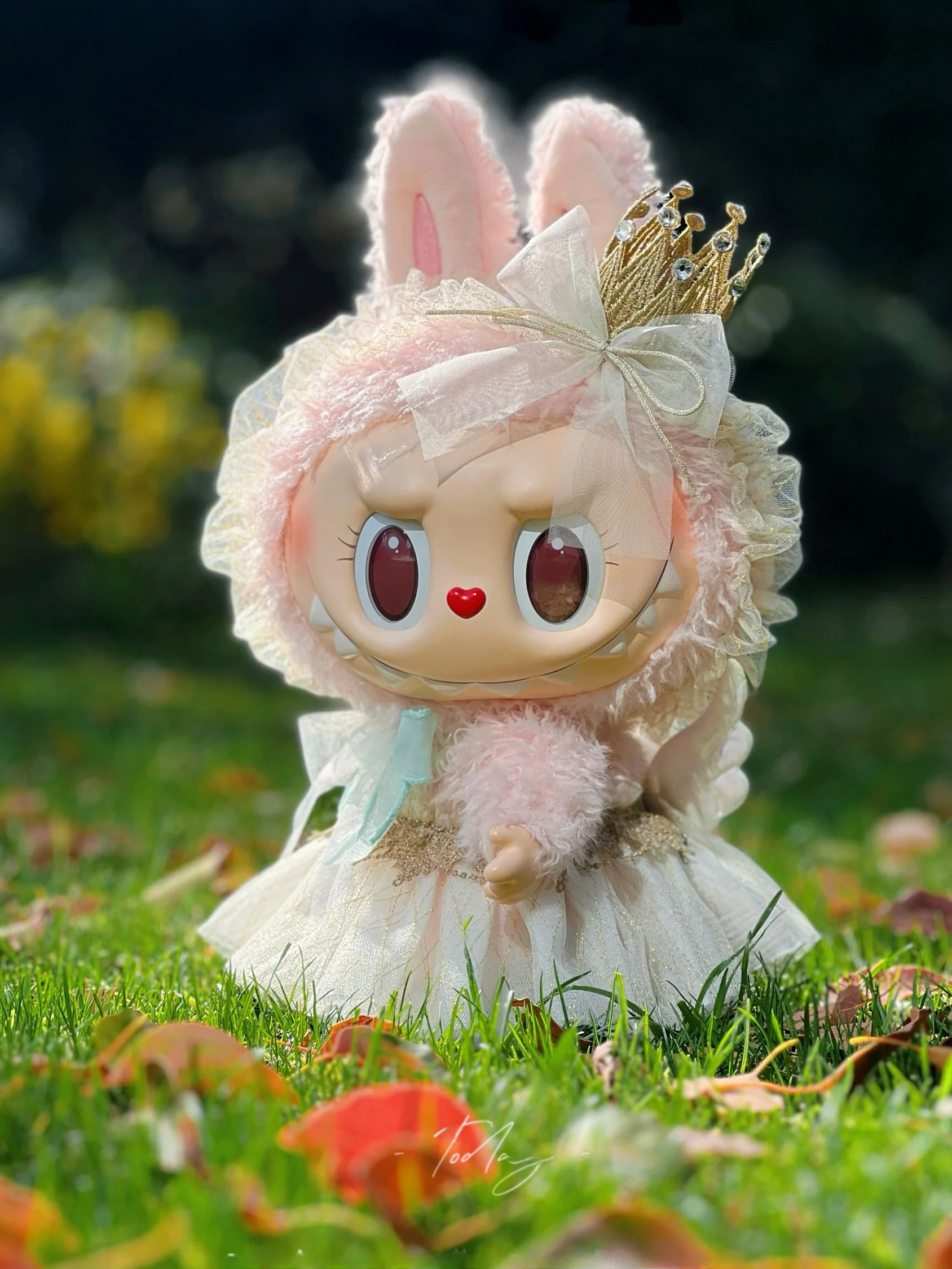 

Original Large Doll Mokoko 38cm Plu Toy Handmade Wedding Dr Angel Wings Dr Cotton Doll Collectible Toy for Ages 4+