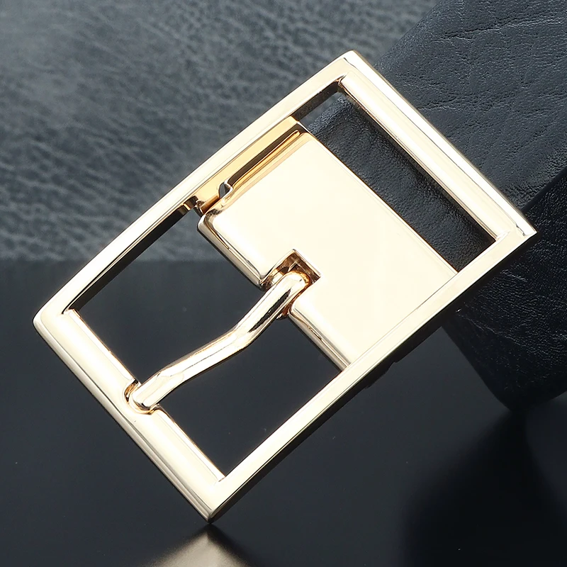 New Designers luxury famous pin buckle genuine leather Casual waist strap fancy vintage jeans High Quality cintos masculinos