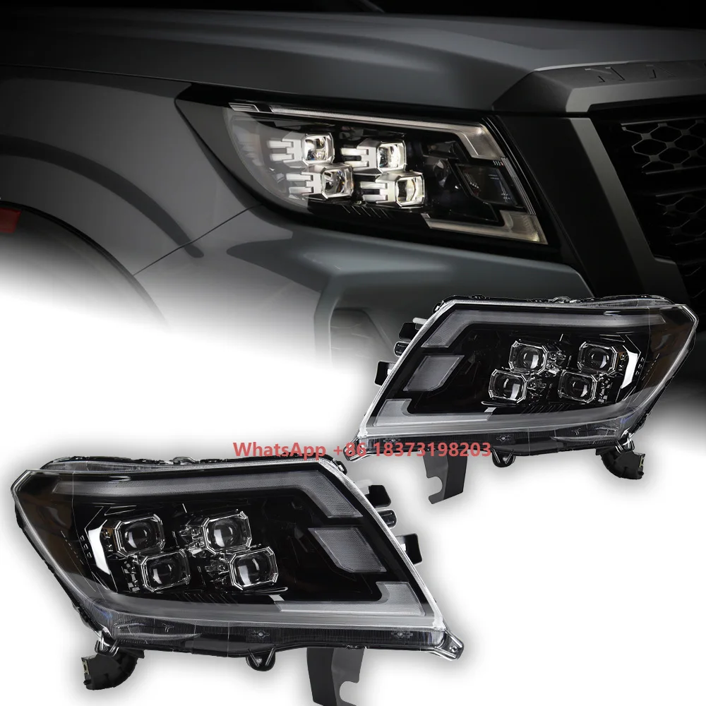 

Car Lights for Nissan Navara Headlight Projector Lens 2015-2021 NP300 Dynamic Signal Frontier Head Lamp LED Headlights Drl Auto