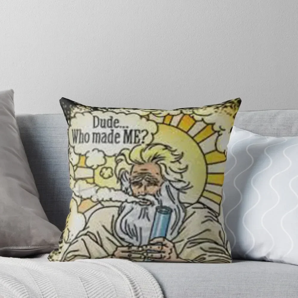 God with bong image Throw Pillow ornamental pillows for living room Decorative Sofa Cushion Pillow Decor Sitting Cushion Pillow