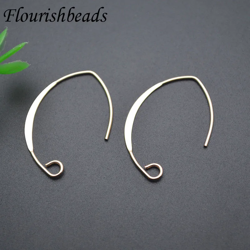 

10pcs/lot Gold Filled Jewelry Findings Big Ear Wire Earring Hooks for Women DIY Earrings Making