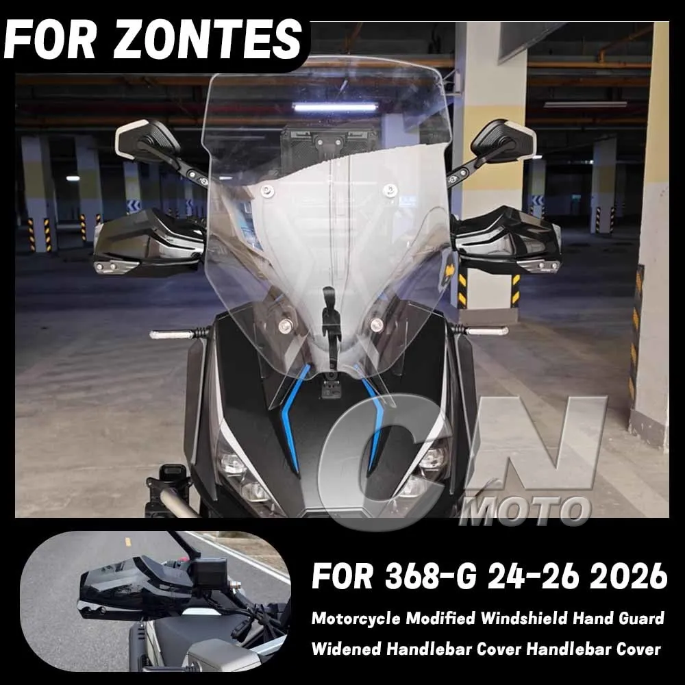 

Motorcycle Modified Windshield Hand Guard Widened Handlebar Cover Handlebar Cover FOR ZONTES 368G 368-G 24-26 2026