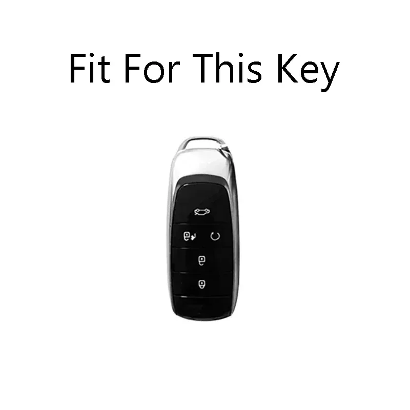 Zinc Alloy Car Remote Key Case Cover For GAC New Energy Trumpchi GA6 GM6 Aion S V Y LX GS7 GS8 GS5 GM8 Keychain Accessories