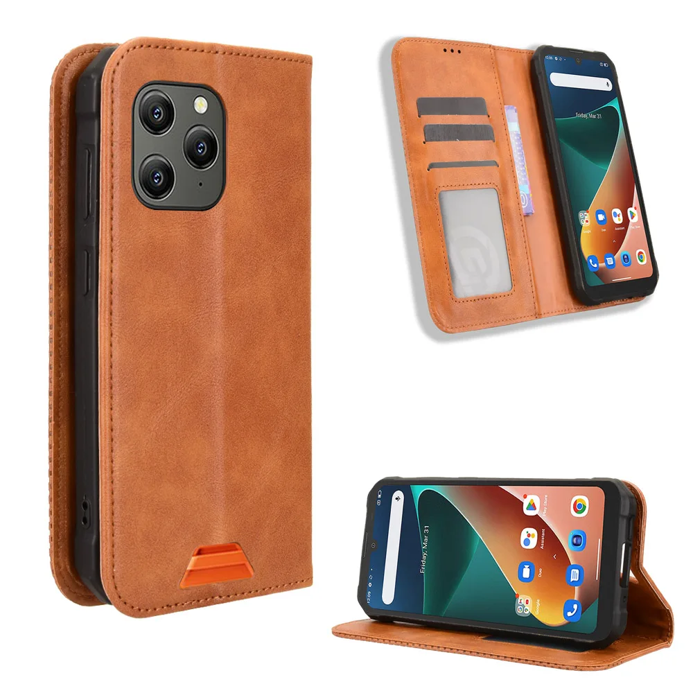 ل Blackview Oscal S70 Pro جودة عالية بولي Leather الجلود + حافظة هاتف حماية من البولي يوريثان لـ OscalS70Pro فليب مضاد للخبط #2