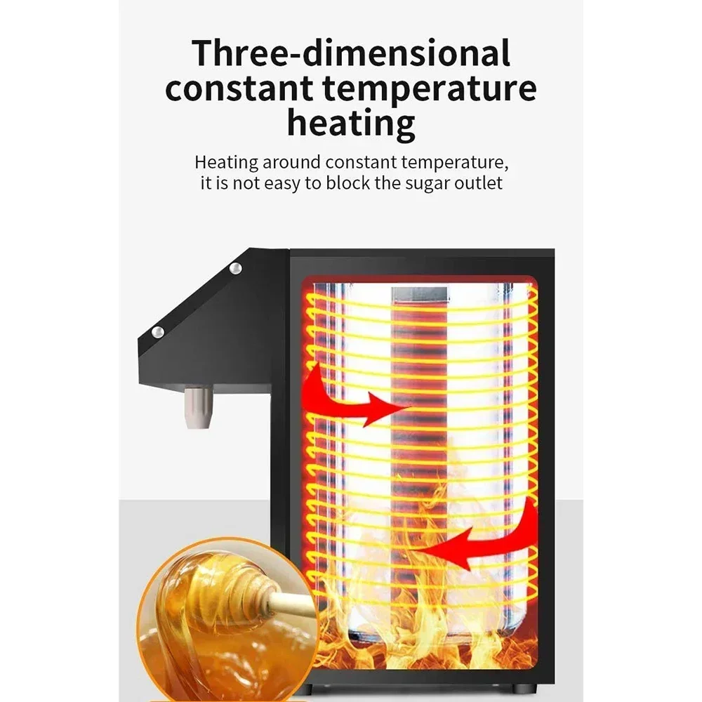 التلقائي 8L موزع الفركتوز الفولاذ المقاوم للصدأ شراب موزع فقاعة الشاي المعدات آلة الفركتوز الكمية #3