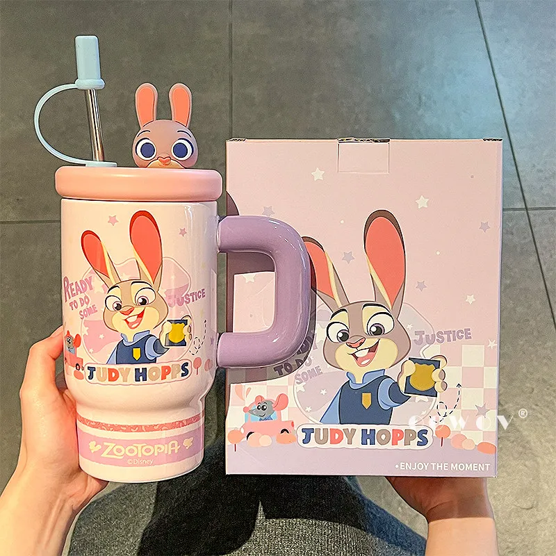 

Original Crazy Zootopia Judinick Ceramic Mug Home New Couple Water Cup Children's Christmas Birthday Gift