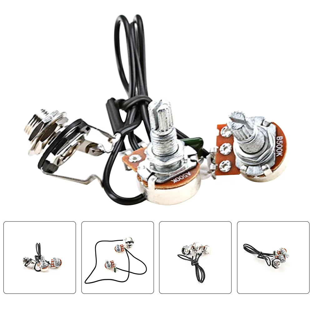 

1Set Unique Guitar Potentiometer Harness Metal Plastic Materials Exquisite Craftsmanship Practical Tool Potentiometer Harness