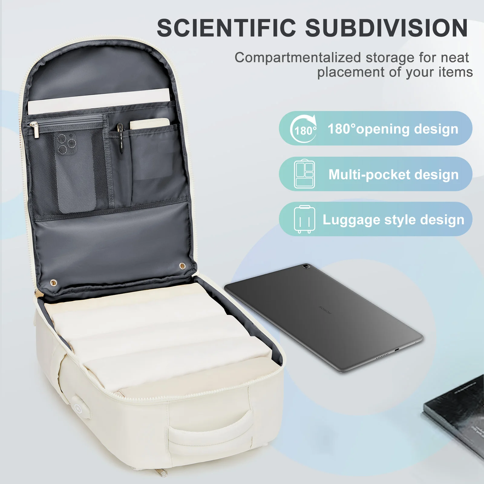 حقيبة ظهر بول فرانك للأمتعة اليدوية مقاس 15.6 بوصة حقيبة كمبيوتر محمول على شكل طائرة حقيبة ظهر محمولة، حقيبة ظهر للكلية للنساء والرجال