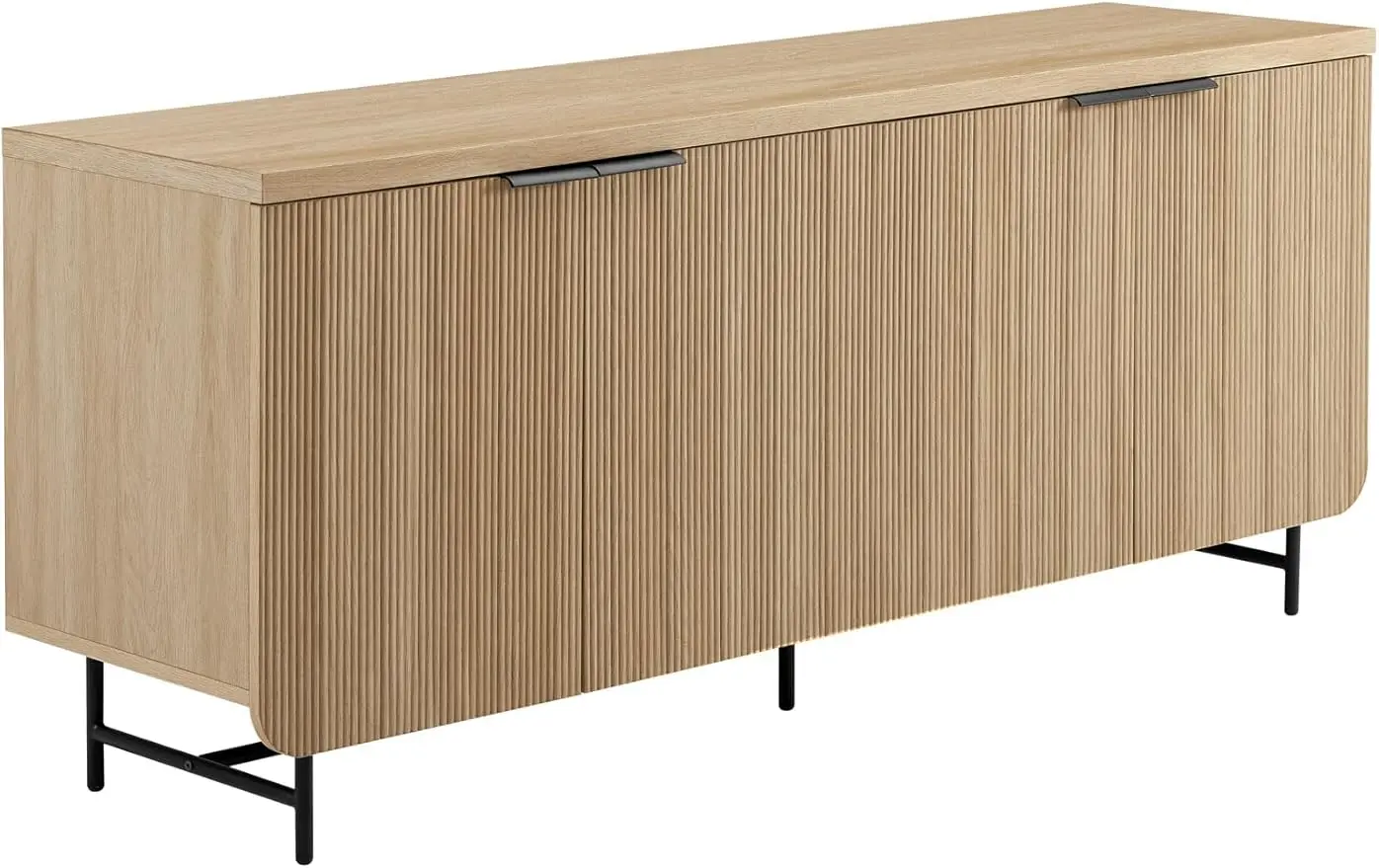 

Modern Door Kitchen Storage Sideboard Buffet Cabinet Console