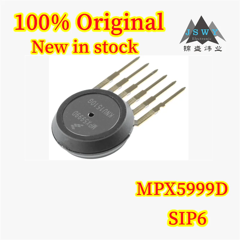 

(1/5PCS) MPX5999D MPX5999 SIP-6 Piezoresistive Differential Pressure Sensor, 100% Brand New, Original, In Stock, Fast Shipping