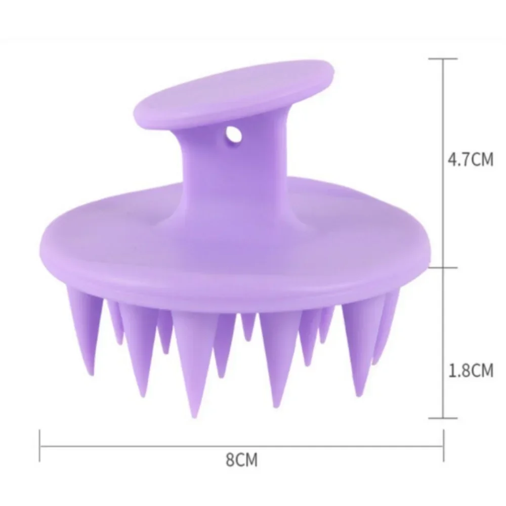 Brosse à Shampoing en Silicone pour le Énergie du Cuir oral elu, Peigne de Lavage des Cheveux, pour le Corps, Bain, Douche, Outil de Coiffure pour Salon