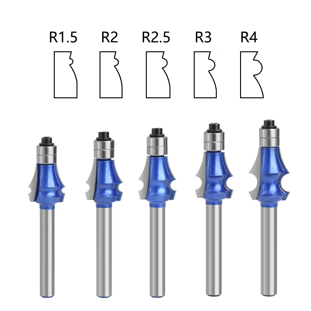 LAVIE  8mm 1pc High-quality Tungsten Carbide Drawing Line Router Bit Set For Woodworking Milling Cutter H08092