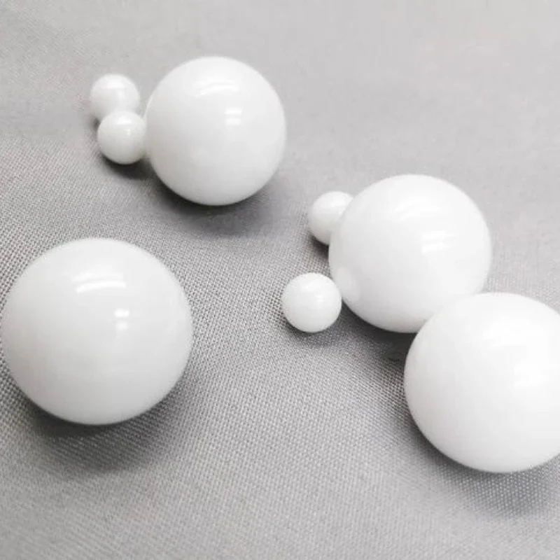 1-100 Stück Zirkonoxid-ZrO2-Lagerkugeln G10 Präzisionsqualität 0,8 mm-19,05 mm Verschleißfeste Isolierende Keramikkugeln Weiße Kugeln – Detail 2