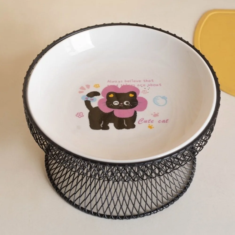 Non-Slip Elevated Pet Bowl No Spill with Stand Dog Water Bowl Large Capacity Cat Feeding Station Multi Pet Household