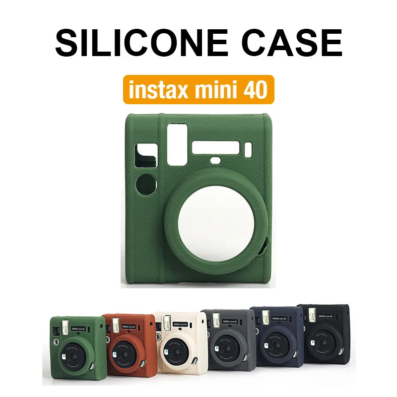 

Instax Mini 40 Silicone Camera Case Soft Protective Case CAA79