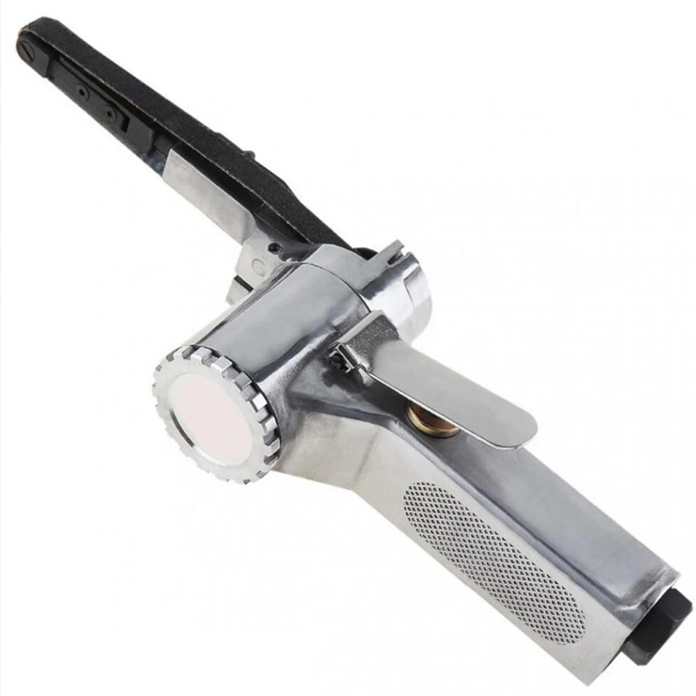 3/8 インチエアベルトサンダーエアアングルグラインダーアングル研削盤エアコンプレッサー用サンディングベルト付きサンディング空気圧ツールセット