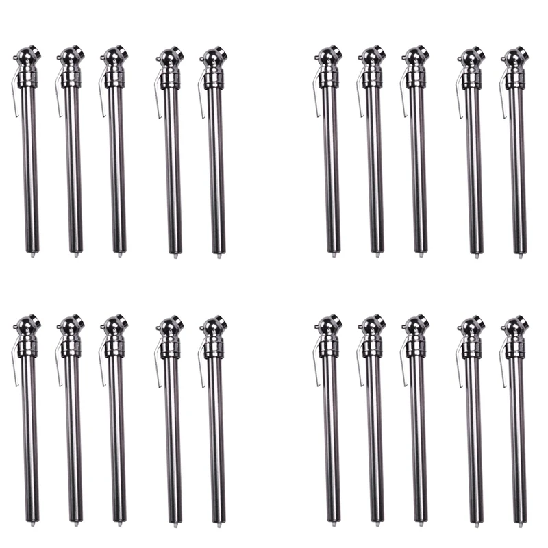 20 Pack Pencil Tire Pressure Gauge 5-50 PSI Universal For Car Motorcycle Bicycle