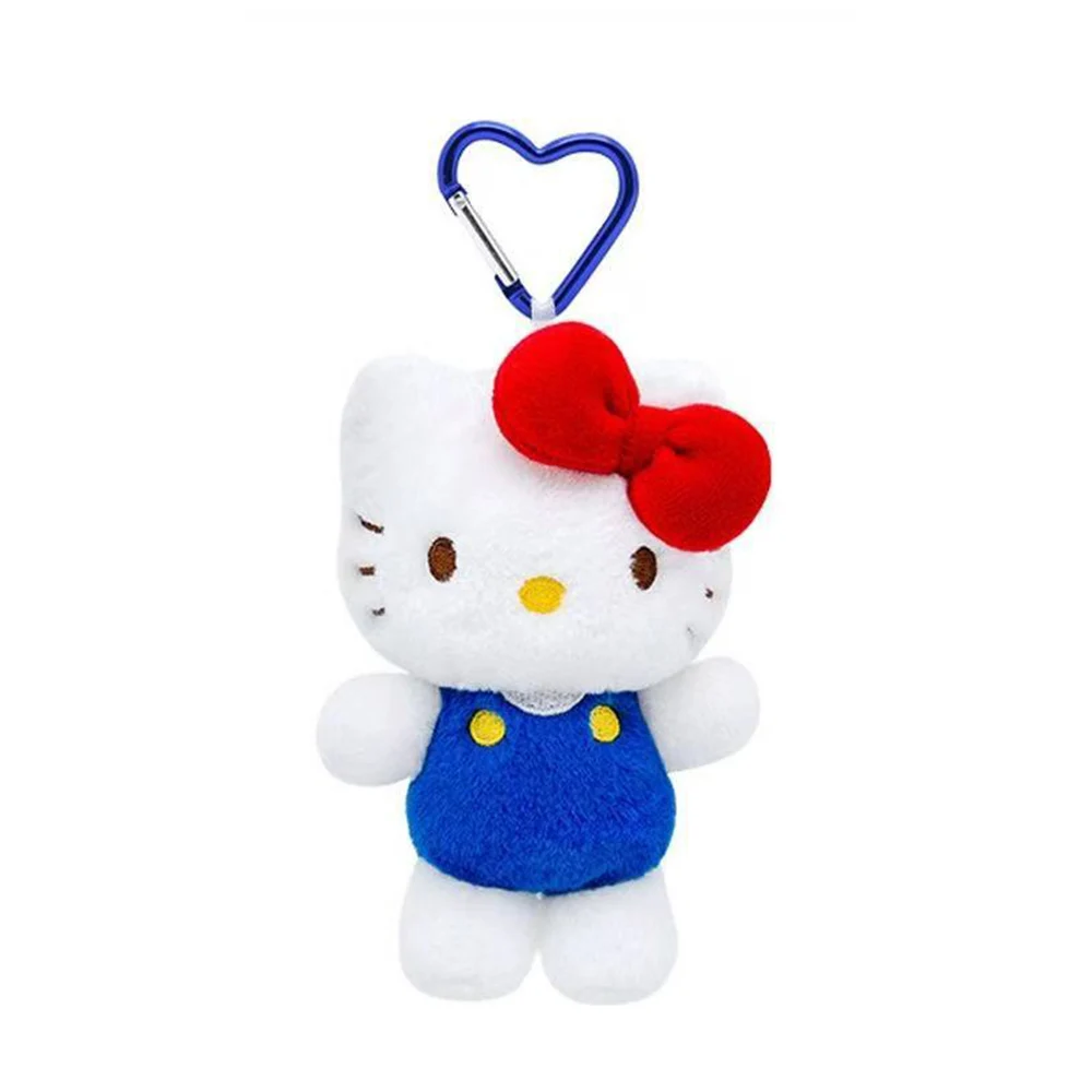 

Kawaii Sanrio Hello Kitty плюшевый брелок-подвеска-держатель для ключей автомобильный брелок для мобильного телефона сумка подвесные ювелирные изделия