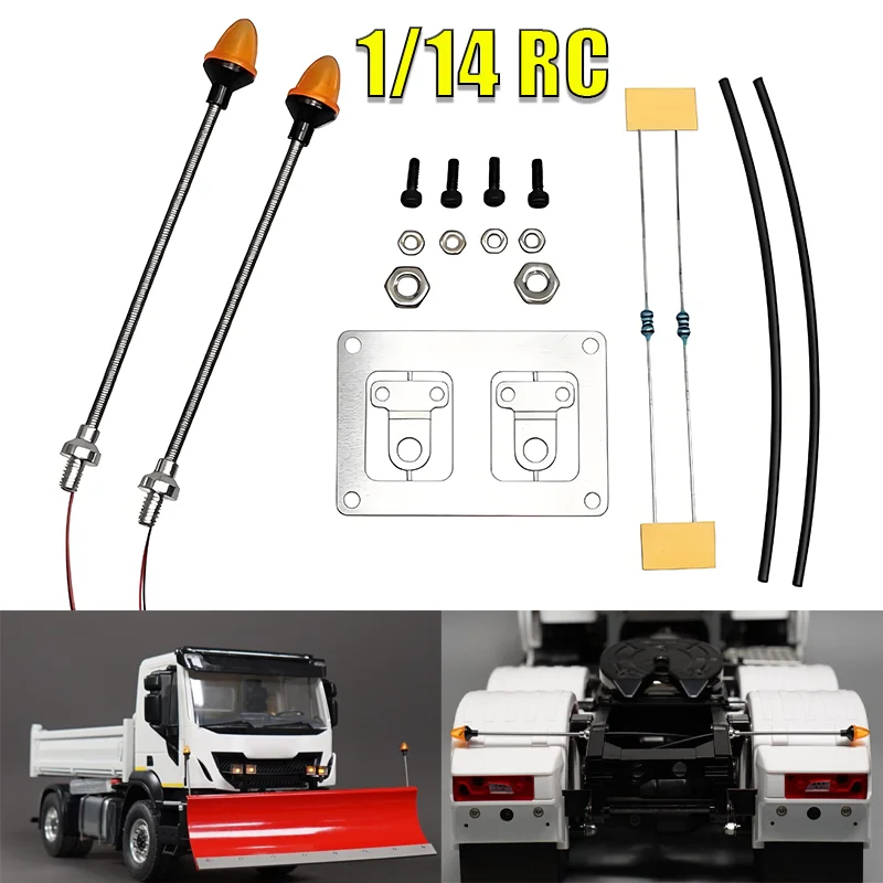RC Car LED Position Lamp Contour Lamp Truck Lights for 1/14 Tamiya RC Truck SCANIA 770S R620 VOLVO Arocs MAN TGX Car