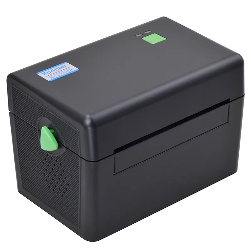 USB 4 Inch Thermal Label Printer 20mm 108mm Shipping Barcode Sticker Thermal Paper Printer