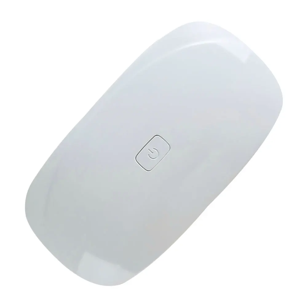 

6W LED Nail Lamp Dryer Foldable Uv Gel Polish Curing Light 30S 60S Timer for Home Salon Manicure Art USB Rechargeable White
