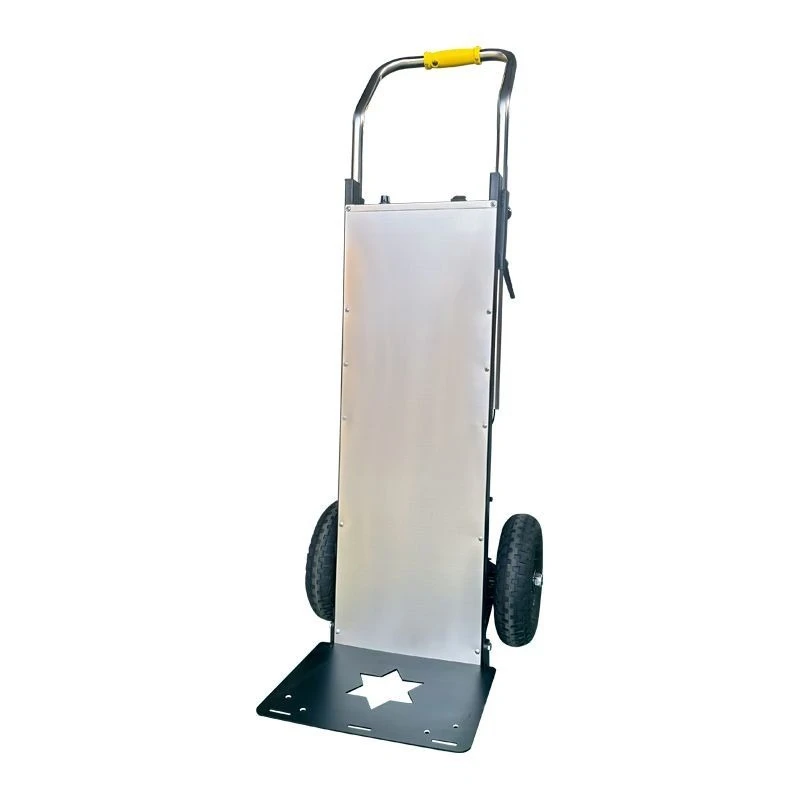 

Electric staircase climbing machine up and down the stairs to carry home appliances and building materials trolley can be folded