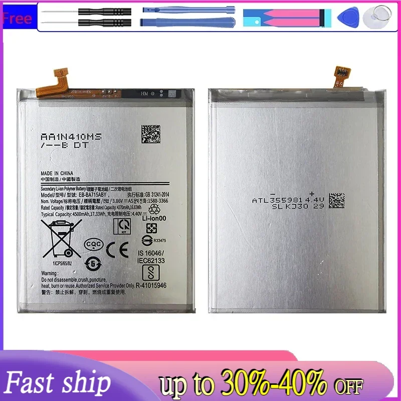 

EB-BA715ABY 4500mAh Replacement Battery For Samsung Galaxy A71 SM-A7160