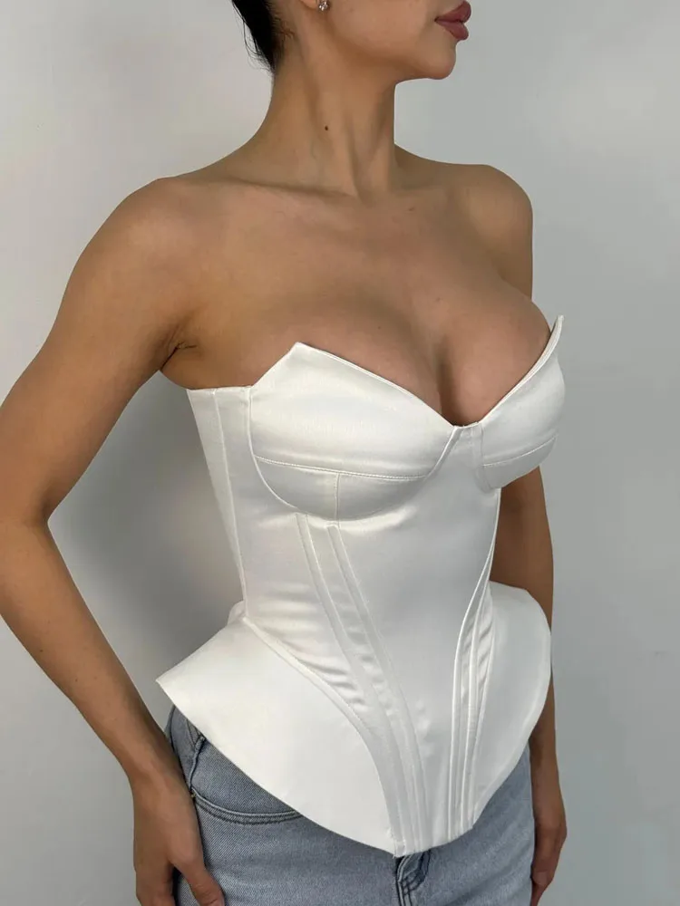 BKQU Sexy Fishbone Strapless C - Corset Waist Cinch avis et prix