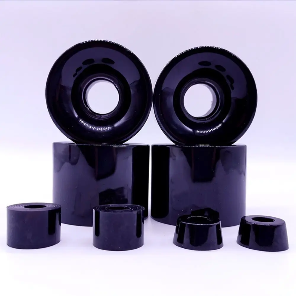 Hardness 78A Skateboard Wheels 60x45mm PU Longboard Cruiser Accessories Street Surfboard Replacement Durable Colorful Skating