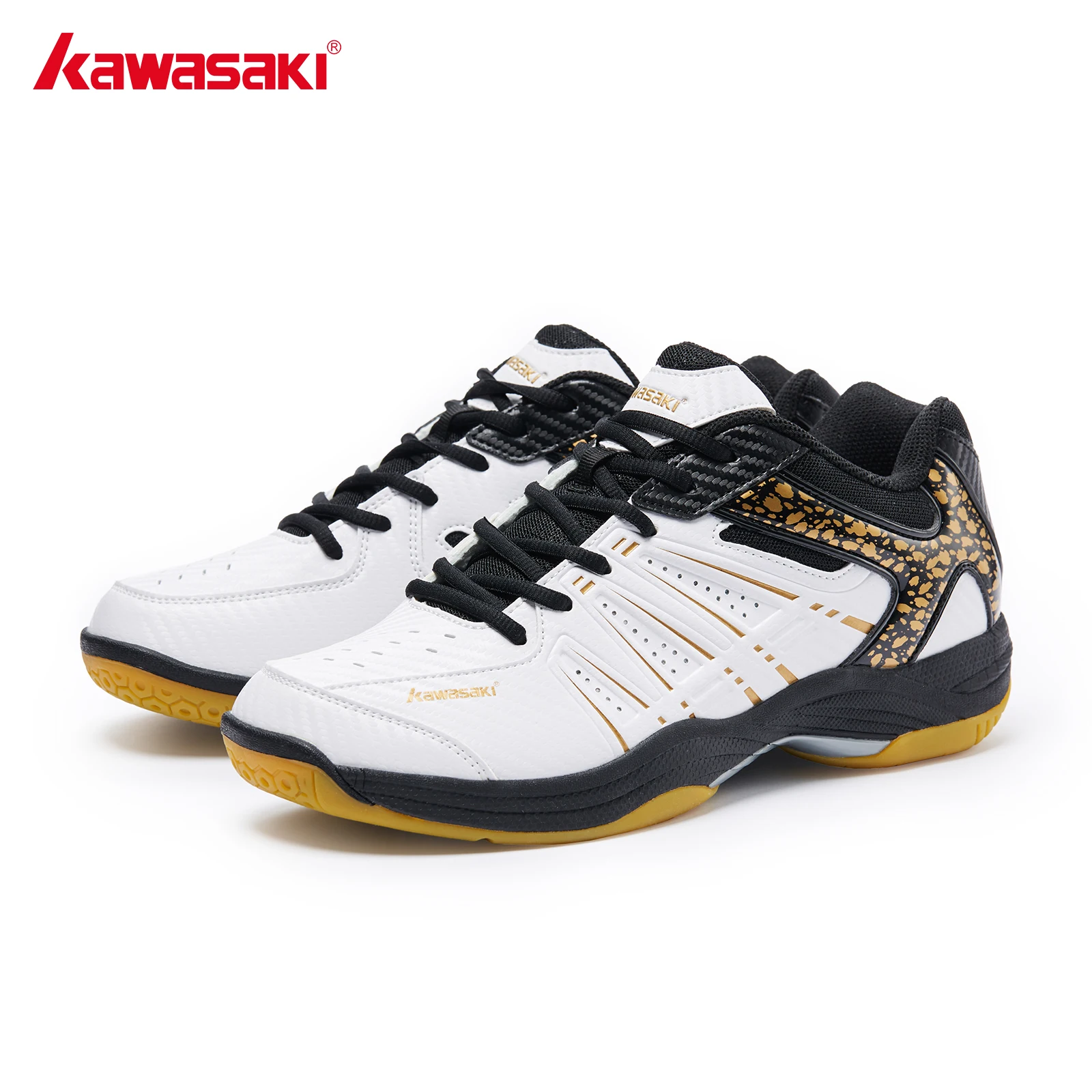 Kawasaki  Badminton Shoes Breathable Anti-Slippery Sport Tennis Shoes for Men Women Sneakers K-063