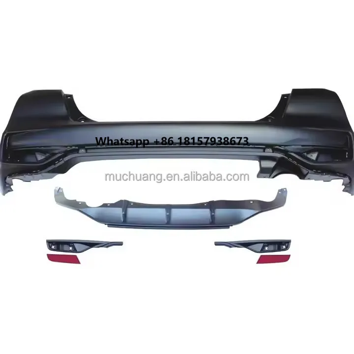 

Best Price Auto Accessories Body Kit New Rear Bumper Assy for Hon/da Fit 2014-2018 RS Style Upgrade for Style and Performance