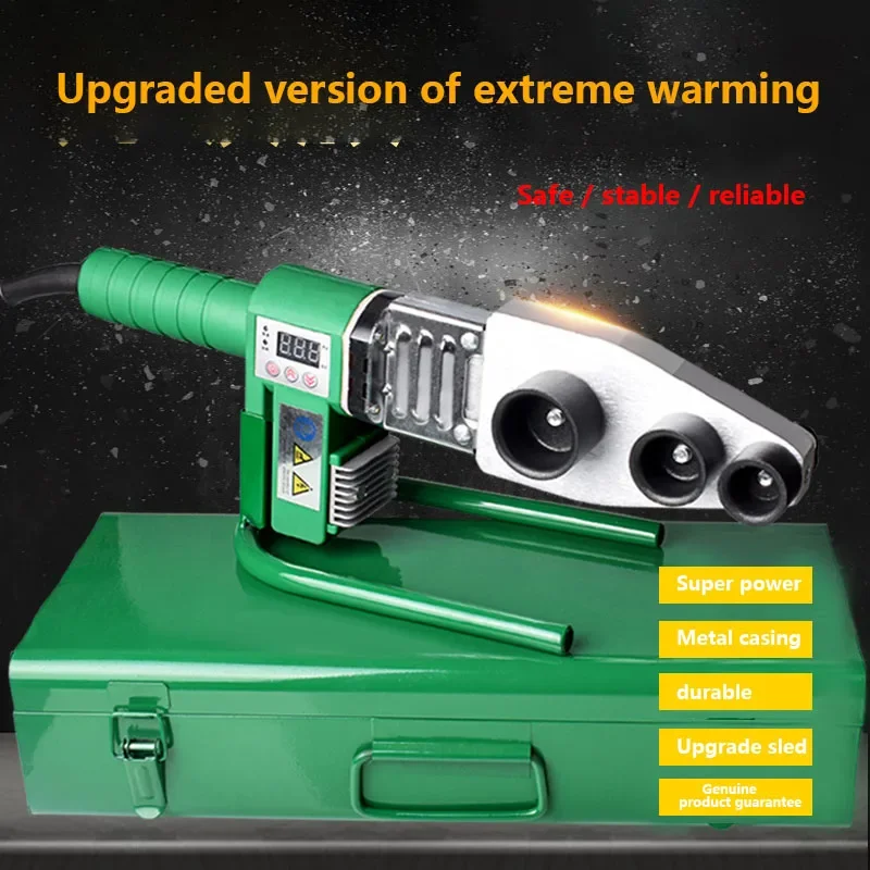 Hot melter PPR water pipe hot melt machine hydropower engineering welding machine home interface butt joint digital display