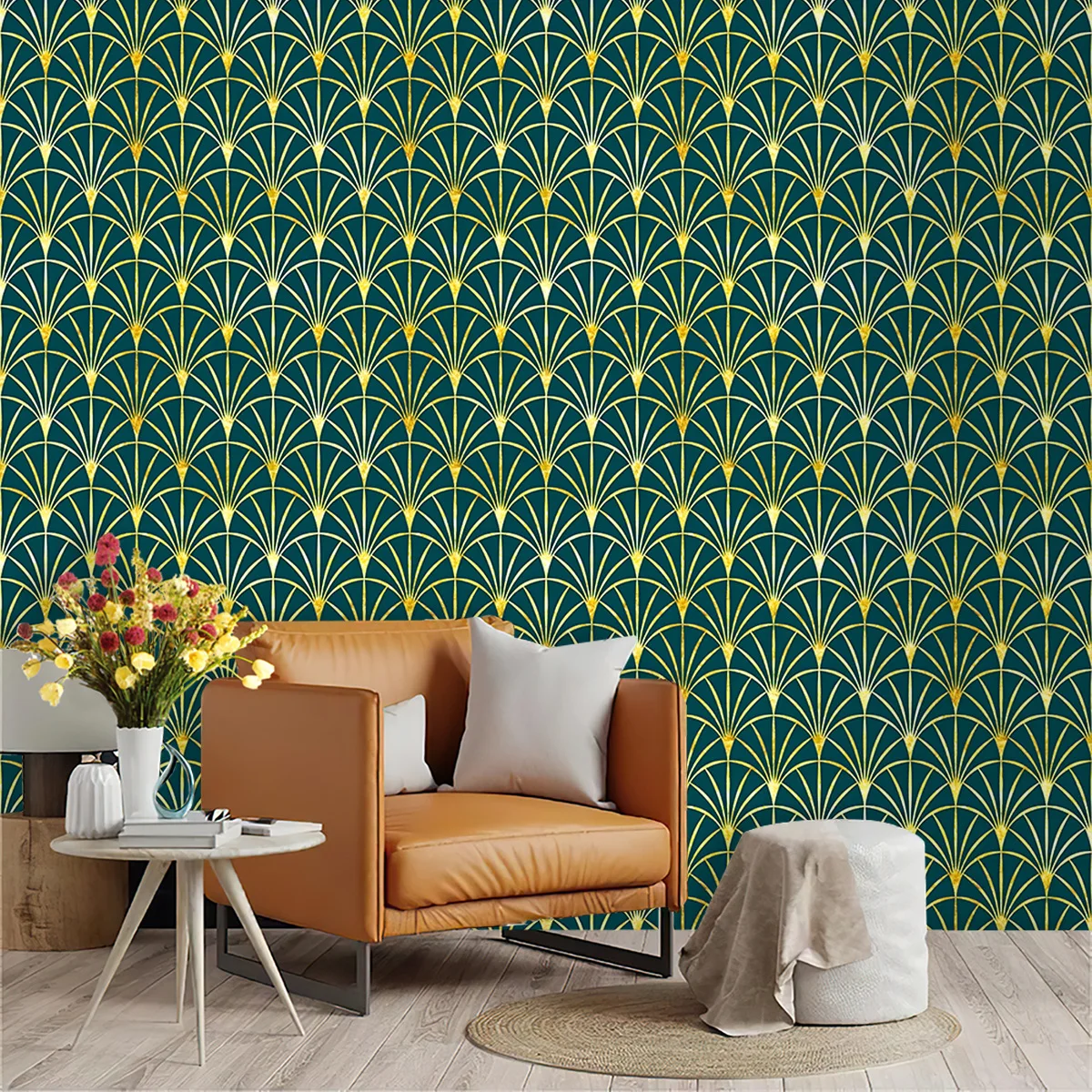 Peel&Stick Trellis wallpaper Boho Green Contact Paper Self Adhesive Wallpaper for Bathroom Home Decoration