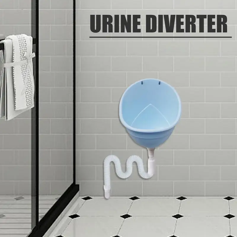 Urine Diverter Toilet Portable Urinal for Men Convenient Waterless Urinal Wall Mount Urine Diverter Outdoor Camping Urinals