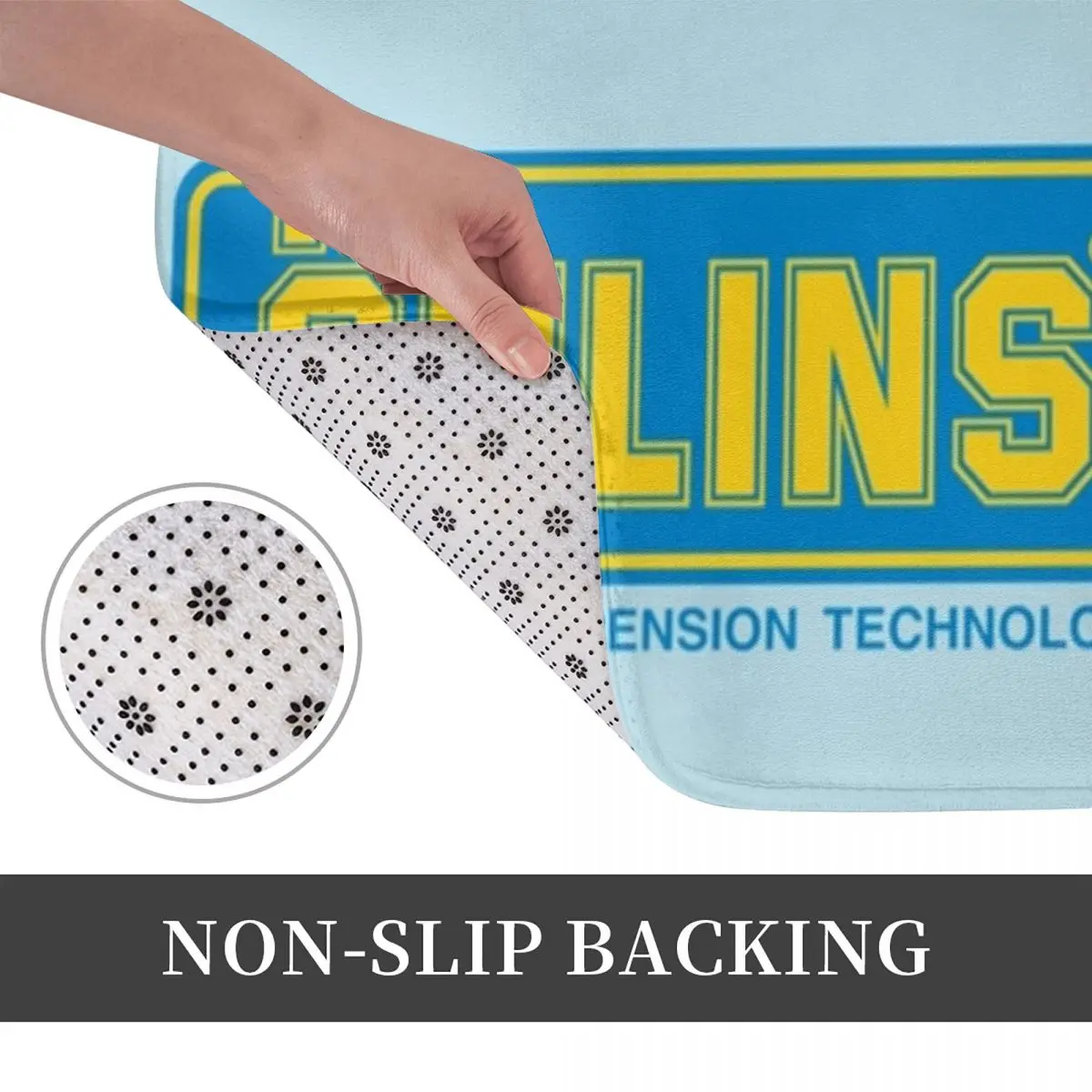 Best Seller O-Ohlins-S Merchandise Essential Anti-slip Doormat Floor Mat Carpet Rug for Kitchen Entrance Bedroom Footpad Mats