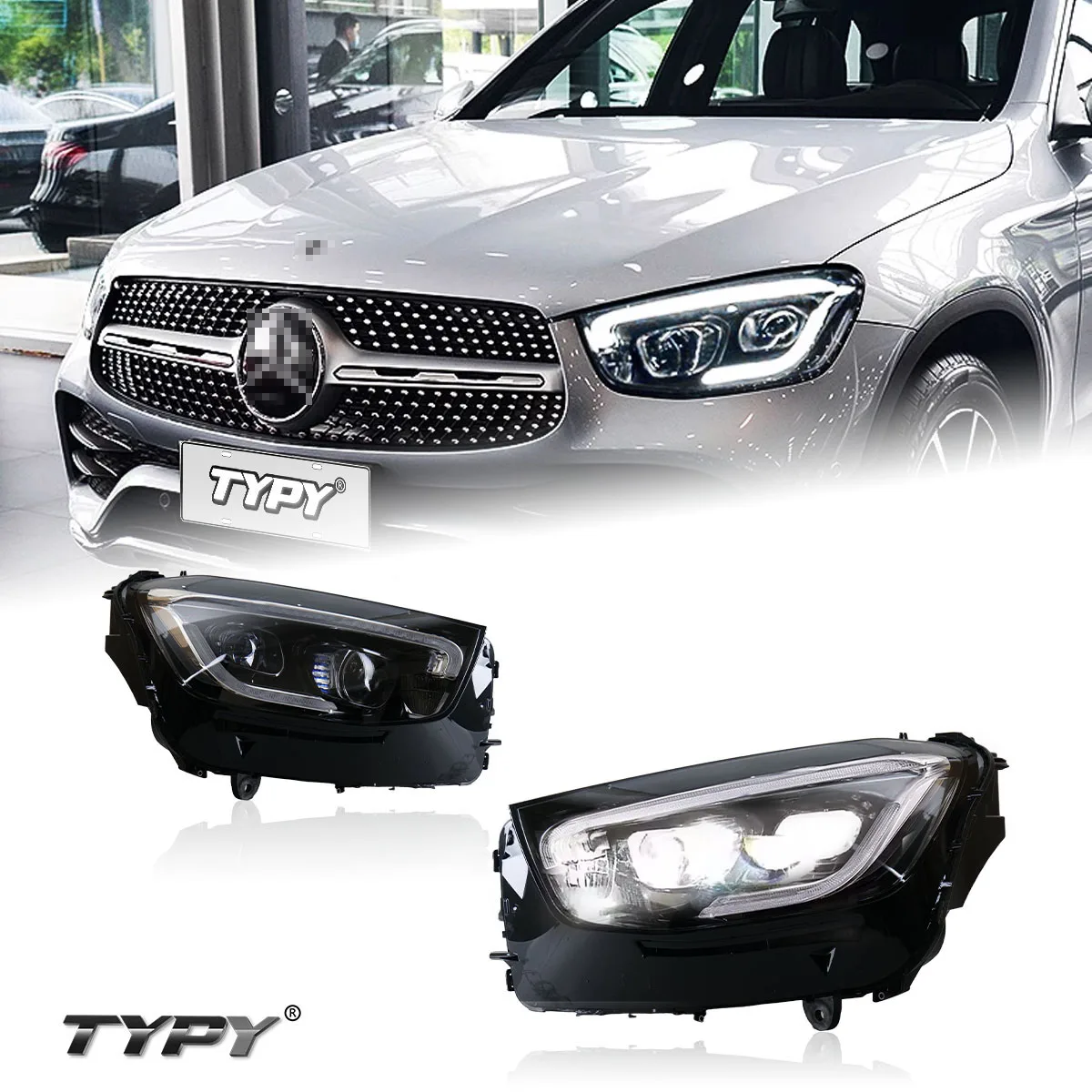 

TYPY Original Wholesale Price Auto Headlight Assembly FOR BENZ GLC W253 2016-2013 Upgrade Modified Headlight