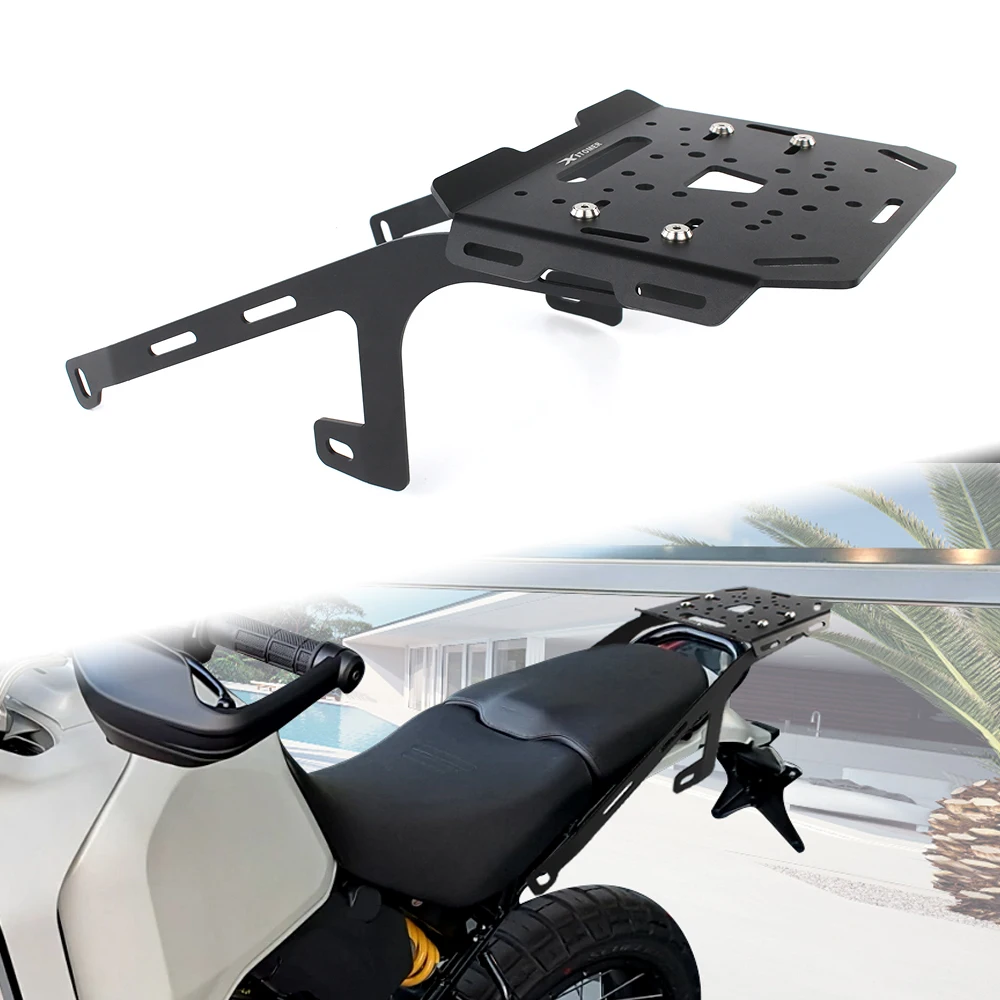 

Carrier Luggage Holder Bracket Fit For Ducati DesertX 2022 2023 2024 Desert X Case Shelf Holder Motorcycle Rear Luggage Rack