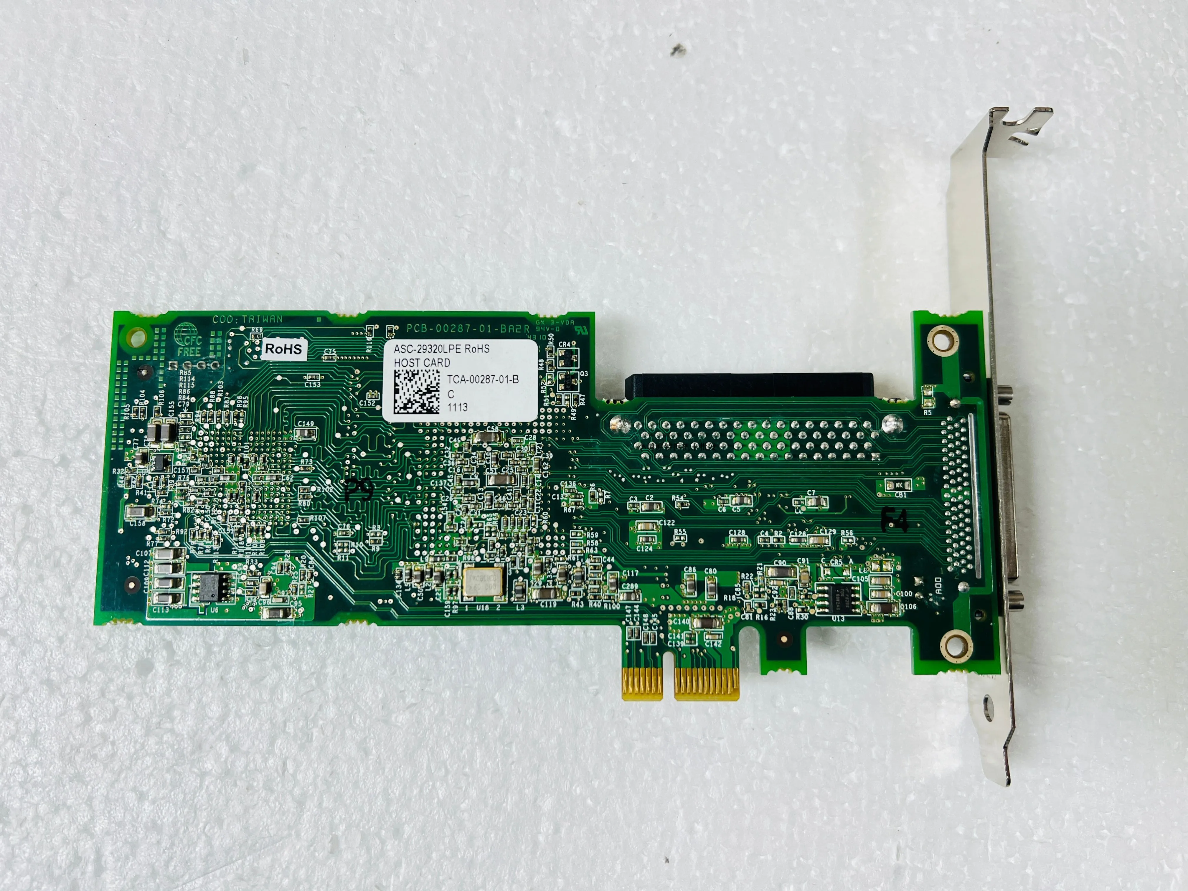 Original For Adaptec PCI-E X1 SCSI disk array card ASC-29320LPE