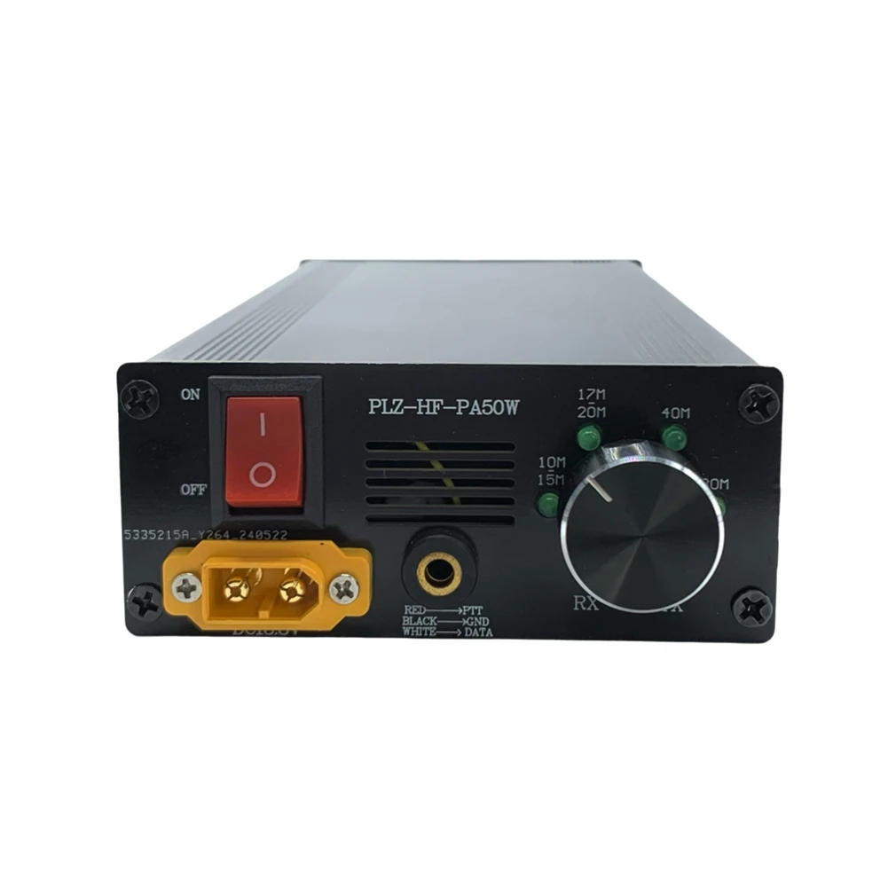Stylish-50W Portable Shortwave Power Amplifier With 4-Gear LPF Automatic Transmit And Receive Switching For Multiple Protocols
