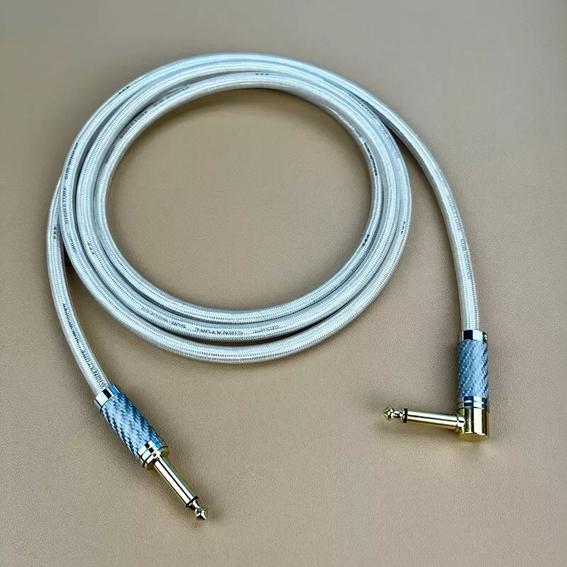 

HIFI Mono 6.35mm 1/4 TS Audio Cable to 6.35mm Amplifier Guitar Speaker Cable